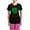 With Pink Pant, variant on CafePress - Irish Nurse Women's Dark Pajamas - Women's Short Sleeve Print T-Shirt and Pants Dark Cotton Pajama Set