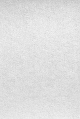 White self-adhesive durable and water resistant Felt sticker A4 sheet Prima P27 thickness 2 mm 2 sheets 8.27 x 11.69 ideal for art /& craft making multi-purpose