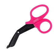 Madison Supply - Medical Scissors, EMT and Trauma Shears, Finest Quality 7.5" (1-Pack, Pink/Black)