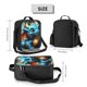 thumbnail image 2 of Balery Adorable Blue Baby Dragon Caja de Almuerzo y Bolsa de Almuerzo para Hombres y Mujeres, Bolsa de Almuerzo Reutilizable con Gran Capacidad, Bolsa de Almuerzo Aislada, 2 of 7