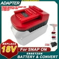 thumbnail image 1 of Adaptador de Batería para Ma*kita 18V Batería Li-on Convertible a para Herramienta Eléctrica Snap-on 18V, 1 of 7