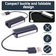 thumbnail image 2 of LNKOO USB to Ethernet Adapter , Foldable USB 2.0 to Ethernet LAN Network Adapter, Support Windows 10/8.1/8/7/Vista/XP for Desktop Laptop Apple MacBook Linu, 2 of 7
