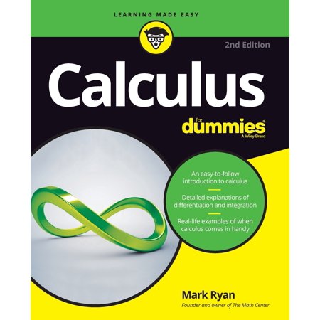 Calculus for Dummies - Walmart.com