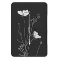 thumbnail image 2 of Black And White Ink Flower Outdoor Picnic Blanket, Foldable Waterproof Beach Mat, Portable Beach Blanket for Beach Camping, Hiking, Family Concerts, 2 of 8