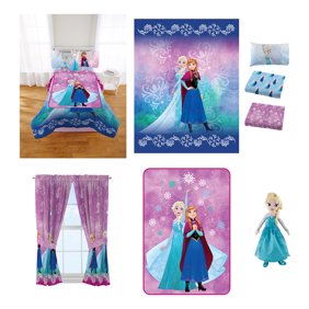Frozen Princess Anna Elsa Full Comforter Sheet Set T 5 Piece