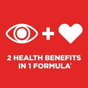 PreserVision AREDS 2 Eye Vitamins with CoQ10 for Heart Health, Lutein, Zeaxanthin, Vitamin C & E, Zinc, Copper, 100 Softgels