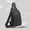 Black A, variant on Men's Crossbody Bag Waterproof Lightweight Chest Bag for Sports Outdoor Leisure with Multi-functional Shoulder Strap Black