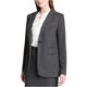 thumbnail image 1 of Tommy Hilfiger Mujer Pinstripe One Button Blazer Chaqueta, Gris, 14 Tommy Hilfiger un botÃ³n, 1 of 2