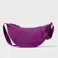 thumbnail image 4 of Womens Shoulder Bags Crossbody Bag for Women Trendy Dumpling Bag Nylon Lightweight Small Crossbody Bag Versatile Single-Shoulder Bag Purple, 4 of 7