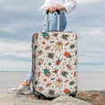thumbnail image 7 of Rocae summer insects for Suitcase Cove Durable Luggage Protector,Travel Suitcase Cover Fits 18-32 Inch Suitcases(Excluding luggage)-X-Large, 7 of 7