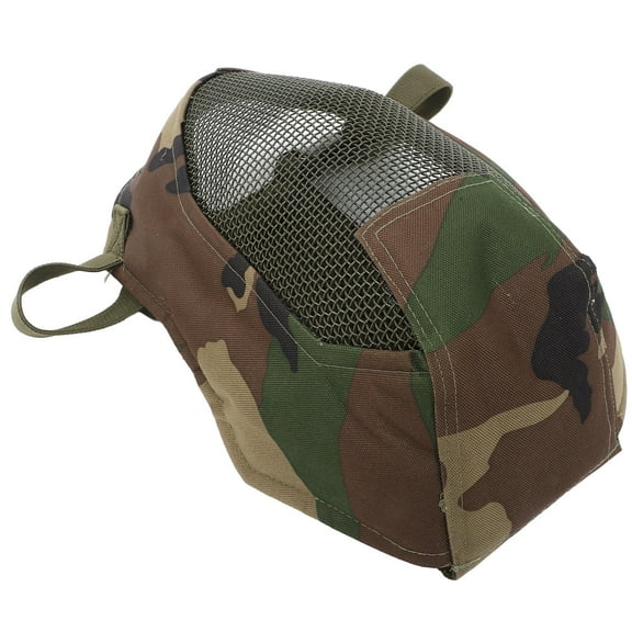 FUEENIRVA Protective Full Face Fencing Gear with Breathable Mesh for Outdoor Game Training