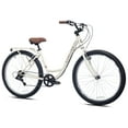 thumbnail image 6 of Concord 27.5" Laguna Comfort Bicycle, 27.5" Wheels, Fits Adult Riders 5'4"-6'2", Unisex, Cream, 6 of 11