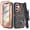 Camo Orange, variant on Thousandgear Compatible for Samsung Galaxy S24 FE Holster Case with Built-In Screen Protector, Heavy Duty Rugged Shockproof Belt Clip Kickstand, Camo Orange