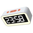 thumbnail image 3 of destyer Digital Alarm Clock Bedside Desktop Clocks Multifunctional Mirror Table Clock Electronic LED Clocks Kids Adults White, 3 of 9