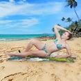 thumbnail image 5 of Coolnut Vintage Lotus Microfiber Beach Towel 60x30in,Oversized Lightweight Sand Free Towels Travel Swim Pool Yoga Gym Camping for Adults Women Men Beach Essentials Accessories, 5 of 6