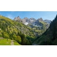 thumbnail image 2 of Zwick, Martin 18x12 White Modern Wood Framed Museum Art Print Titled - Mount Trettachspitze and mount Madelegabel in the Allgau Alps-Germany-Bavaria, 2 of 4
