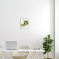thumbnail image 2 of Stupell Industries Casual Hanging House Plants Botanical Monstera Leaves Graphic Art White Framed Art Print Wall Art, Design by Kim Allen, 2 of 7