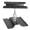 Black, variant on Mgaxyff Rotation Repair Station Assembly Platform Work Stand for 1/8 1/10 RC Model Car, Car Work Stand, 1/10 Car Repair Station