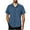 Light Blue, variant on Mlzmgr Plus Size Mens T Shirts with Pockets Short Sleeve Button down Tops for Men M-5XL Summer Vacation Casual Shirts