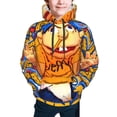 thumbnail image 5 of Lsque Sml Jeffy Patten Youth Hoodie Sweatshirt Pullover with Kangaroo Pocket Boys and Girls Hoodie Warm Hoodie for Kids, 5 of 8