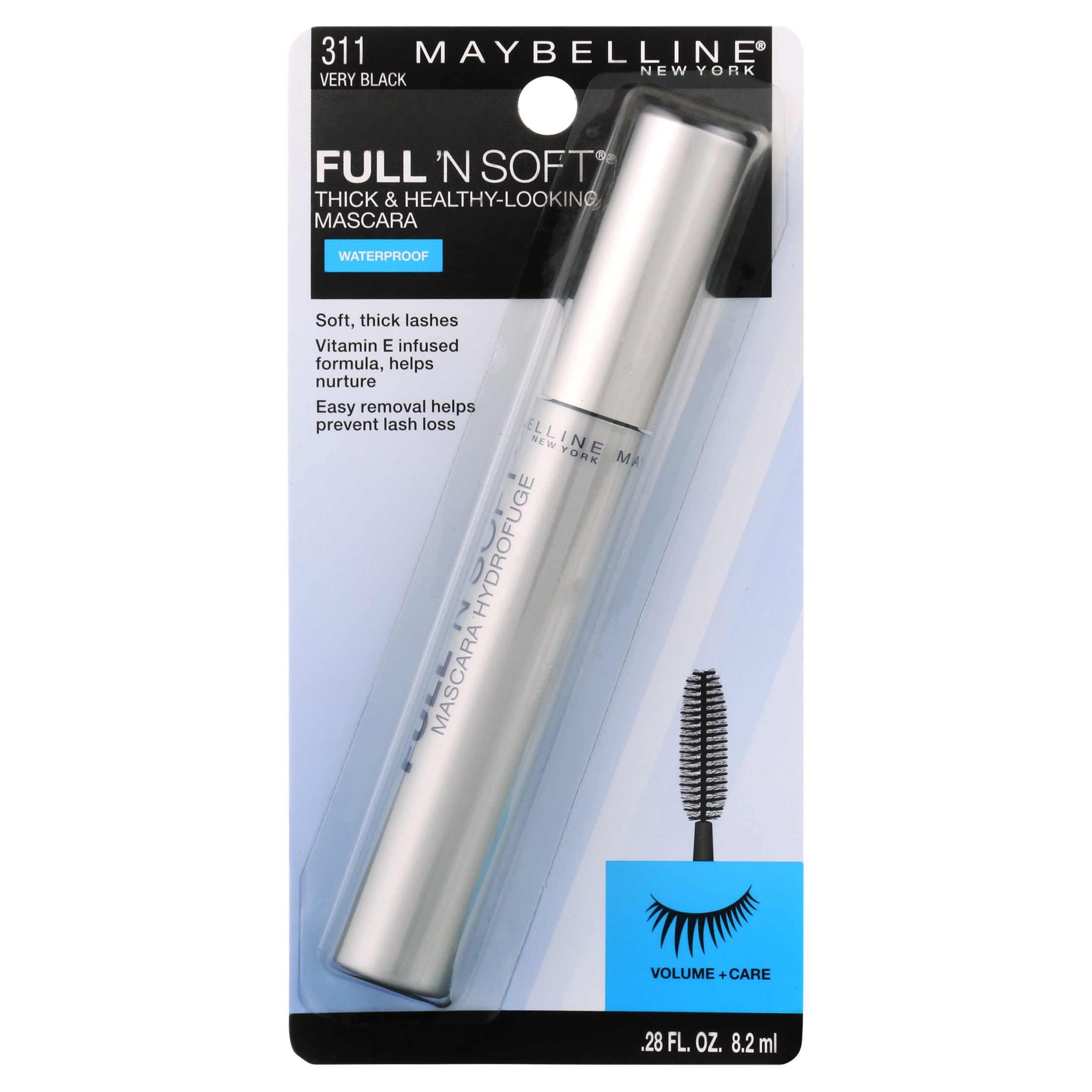 Maybelline Full N Soft Waterproof Mascara, Very Black - Walmart.com