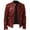 C3_Red, variant on Clearance! Hontri Men Vintage Cool Jacket Leather Long Sleeve Autumn Winter Stand Collar Club Coat Men's Jackets Coats Brown L