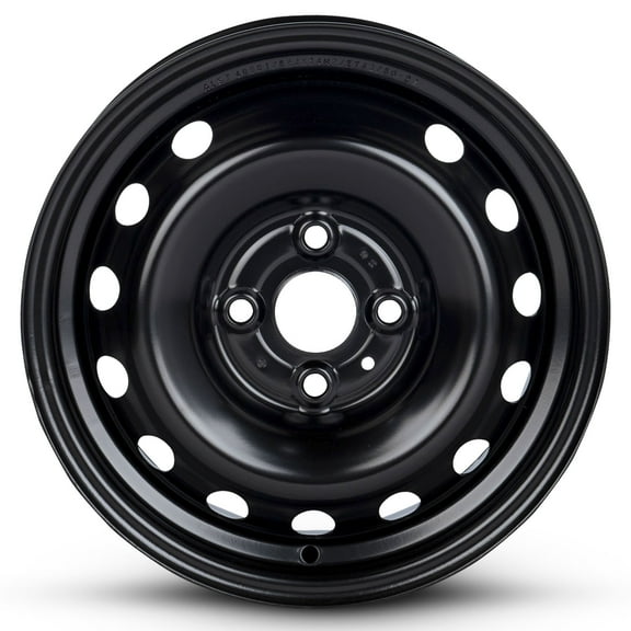 Road Ready Wheels Steel Wheel 14" x 5.5", Black for Hyundai Accent
