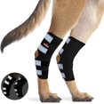 thumbnail image 1 of 1 Pair Dog Rear Leg Brace Canine Rear Hock Joint Support With Safety Reflective Straps For Joint Injury Sprain Protection, 1 of 5