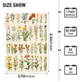 thumbnail image 2 of FORMRS 1-Subject Spiral Notebook 8" x 5" College Ruled 60 Refillable Sheet A5 Hard Cover, 2 Pack, Beige Wildflowers, 2 of 7