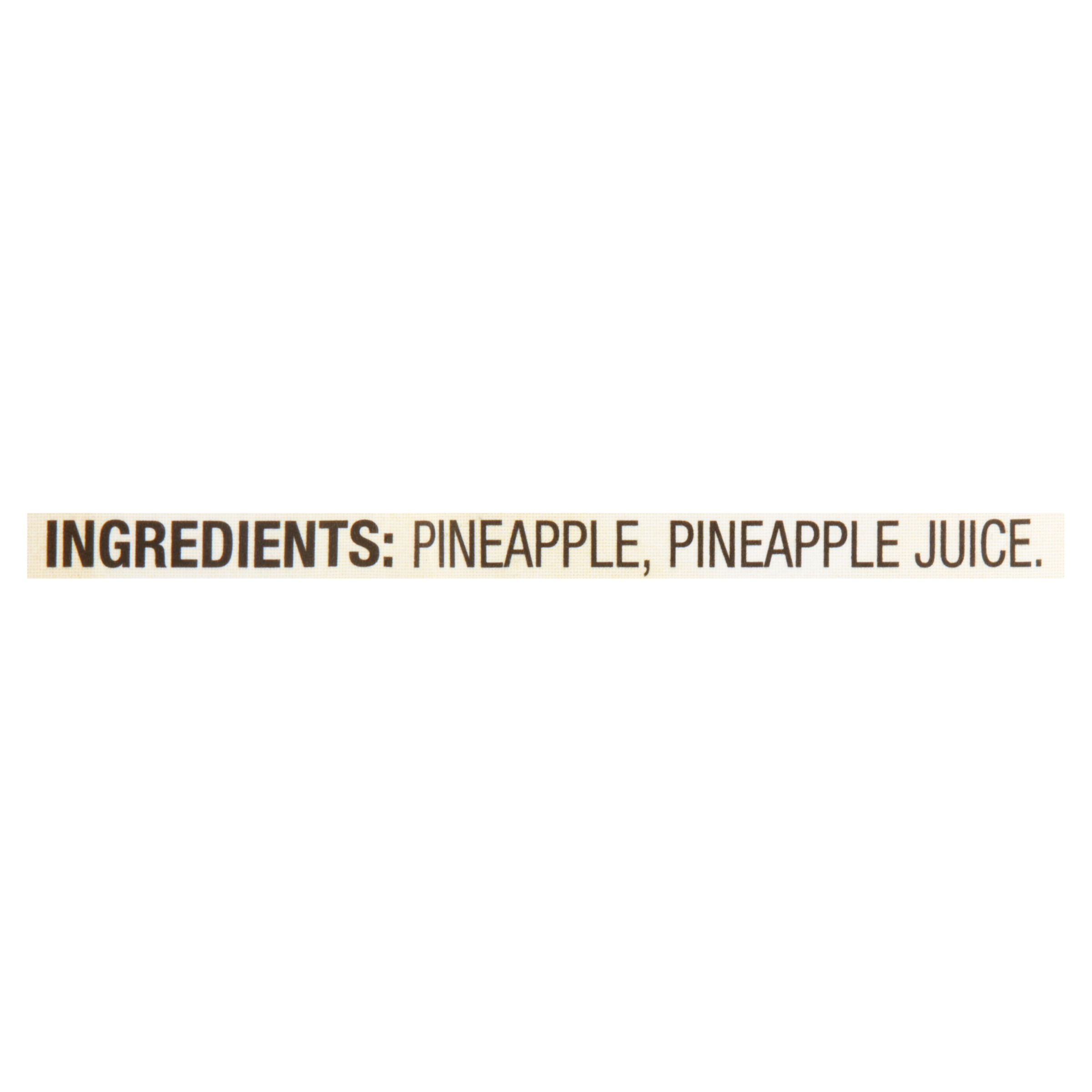 Great Value Canned Pineapple Slices in 100 Juice, 20 oz