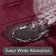 thumbnail image 5 of Juego de 4 alfombrillas de baño de espuma viscoelástica, suaves y cómodas, con absorción de agua, antideslizantes, gruesas, lavables a máquina y fáciles de secar., 5 of 7