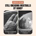 thumbnail image 4 of 1PC Triple Rice-Meat Dumplings Mold Creative Kitchen Triple Meatball Maker Multifunction None Stick Meat White, 4 of 8
