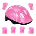 thumbnail image 2 of iBaseToy Kids Pad Set, Skateboard Knee Pads, Kids Protective Gear Set Adjustable for Girls, 2 of 9
