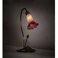 thumbnail image 2 of Meyda Tiffany 13703 Pond Lily - One Light Accent Lamp Amber  Mahogany Bronze Finish, 2 of 2