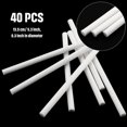 thumbnail image 3 of LAICAIW 40 Pieces Humidifier Filter Cotton Refill Travel Mini Humidifier Filters Sticks Car Humidifier Replacement Parts for Portable Personal USB Powered Smart Humidifiers in Office Bedroom (5.3 In, 3 of 6