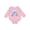 AD-Pink, variant on My 1st Easter One with Bunny Ears and Tail Baby Fleece Bodysuit