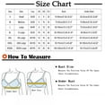 thumbnail image 3 of Bigersell Padded Bralettes for Women Upgrade Woman's Comfortable Lace Breathable Bra Underwear No Underwire Seamless Bra Style F-231 White M, 3 of 9