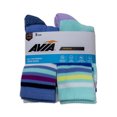 thumbnail image 2 of Avia Girls Performance Cushioned Crew Socks for Girls, Sizes S-L, 8 Pairs, 2 of 2