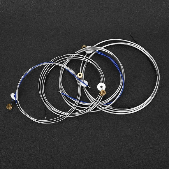 Cuerdas de Acero para contrabajo, Accesorio Musical Profesional, Cuerda de Acero Reforzado, Para Contrabajo