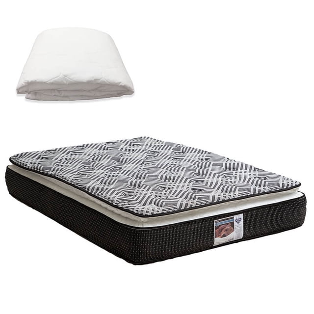 Colchón Matrimonial Spring Air Omega + Protector Supreme