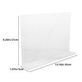 thumbnail image 2 of Phenofice Bathroom Sink Splash Guard 1Pack Acrylic Break Resistance Simple Design, 2 of 7