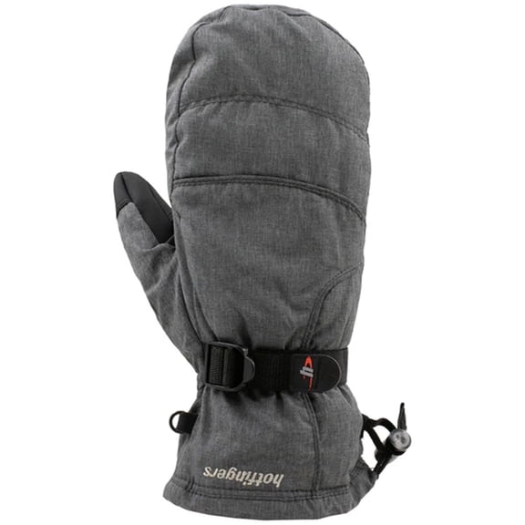 HOTFINGERS Women's Rip-N-Go Mittens, Color: Dark Heather Gray, Size: M