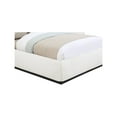 thumbnail image 6 of Meridian Furniture Vaughn Cream Boucle Fabric Queen Bed, 6 of 9