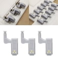 thumbnail image 1 of 10PCS Universal Cabinet Cupboard Hinge LED Light Sensor Light With 3 LED Lamp Beads Wardrobe LED Hinge Light, Under Cabinet Lights, 1 of 8