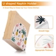 thumbnail image 5 of Yayeee Napkin Holder for Table Kitchen Paper Tissue Organization, Flamingo Pattern, 5 of 8