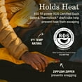 thumbnail image 5 of Coleman PEAK1™ 0°F Mummy Down Sleeping Bag - Regular, 5 of 8