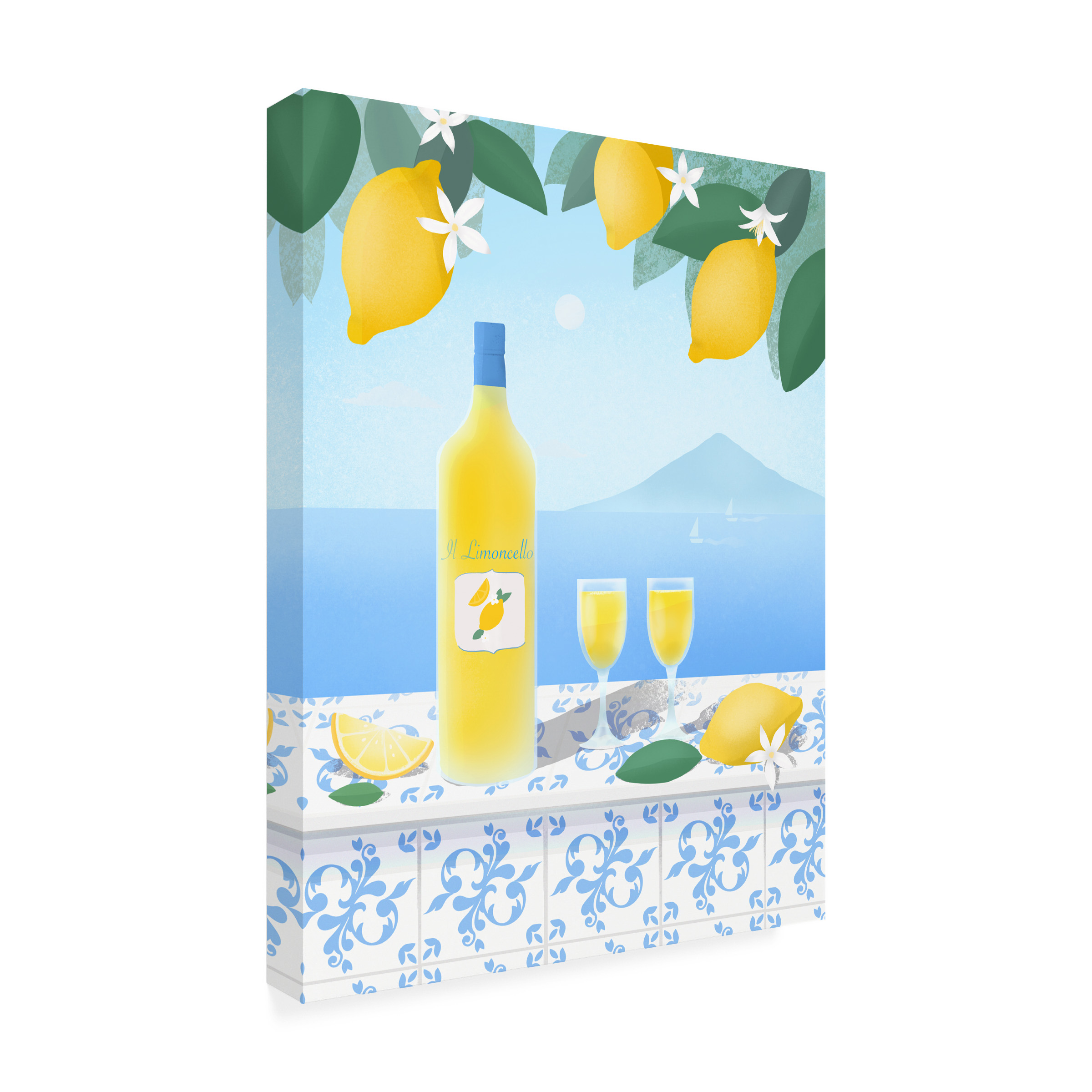 Petra Lizde 'Limoncello' Canvas Art