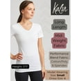 thumbnail image 4 of Kalon Women 4-Pack V-Neck T-Shirt Base Layer, 4 of 7