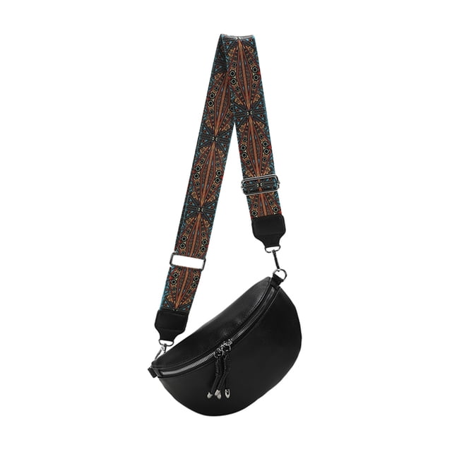 Lady Chest Bag Casual Fanny Pack Riñonera Color sólido simple para viajes (Estilo 2) Likrtyny Para Estrenar
