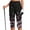 Black-A, variant on SwiftWear Women's Plus Size Floral Print Capri Pants - High Waisted Stretch Yoga Capris with Pockets, Stretch Workout Casual Cropped Dress Work Pants S-5XL